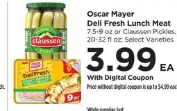 Food 4 Less Oscar Mayer Deli Fresh Lunch Meat offer