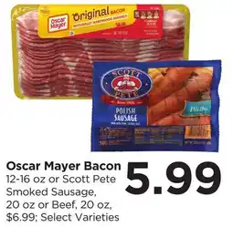 Food 4 Less Oscar Mayer Bacon offer