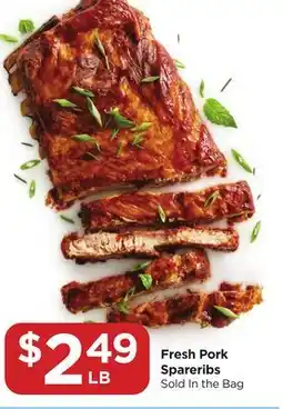 Food 4 Less Fresh Pork Spareribs offer
