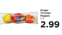 Food 4 Less Kroger Tri-Color Peppers offer
