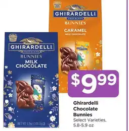 Food 4 Less Ghirardelli Chocolate Bunnies offer