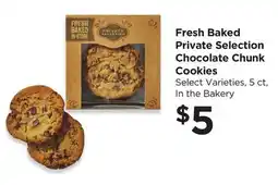Food 4 Less Fresh Baked Private Selection Chocolate Chunk Cookies offer
