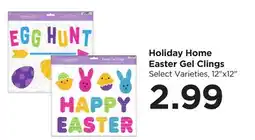 Food 4 Less Holiday Home Easter Gel Clings offer