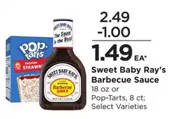 Food 4 Less Sweet Baby Ray's Barbecue Sauce offer