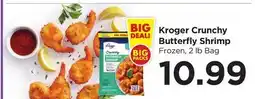 Food 4 Less Kroger Crunchy Butterfly Shrimp offer