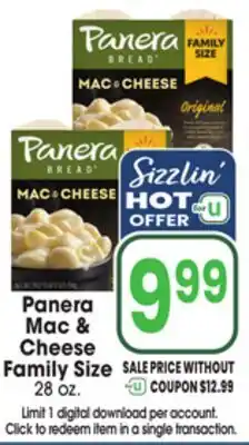 Jewel-Osco Panera Mac & Cheese Family Size offer