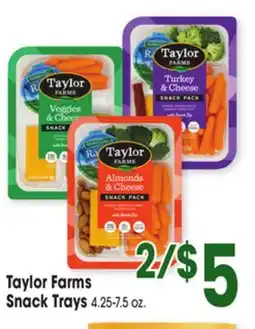 Jewel-Osco Taylor Farms Snack Trays offer