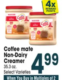 Jewel-Osco Coffee mate Non-Dairy Creamer offer