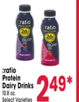 Jewel-Osco :ratio Protein Dairy Drinks offer