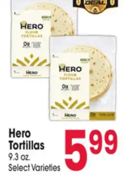 Jewel-Osco Hero Tortillas offer