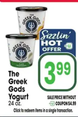 Jewel-Osco The Greek Gods Yogurt offer