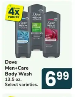 Jewel-Osco Dove Men + Care Body Wash offer