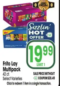 Jewel-Osco Frito Lay Multipack offer
