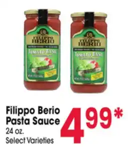 Jewel-Osco Filippo Berio Pasta Sauce offer