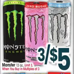 Jewel-Osco Monster offer