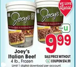 Jewel-Osco Joey's Italian Beef offer