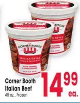 Jewel-Osco Booth Italian Beef offer