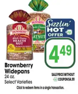 Jewel-Osco Brownberry Widepans offer