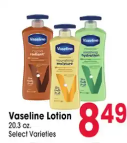 Jewel-Osco Vaseline Lotion offer