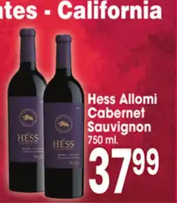 Jewel-Osco Hess Allomi Cabernet Sauvignon offer