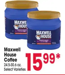 Jewel-Osco Maxwell House Coffee offer