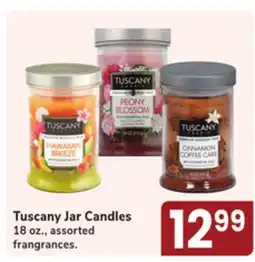 Jewel-Osco Tuscany Jar Candles offer