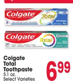 Jewel-Osco Colgate Total Toothpaste offer