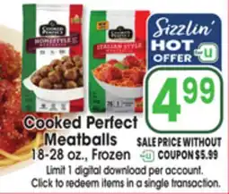 Jewel-Osco Cooked Perfect Meatballs offer