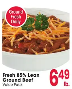 Jewel-Osco Fresh 85% Lean Ground Beef offer