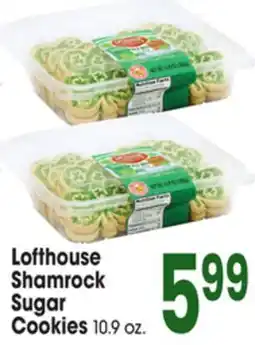Jewel-Osco Lofthouse Shamrock Sugar Cookies 10.9 oz offer