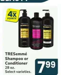 Jewel-Osco TRESemmé Shampoo or Conditioner offer