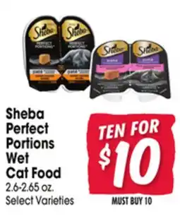 Jewel-Osco Sheba Perfect Portions Wet Cat Food offer