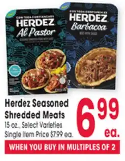 Jewel-Osco Herdez Seasoned Shredded Meats offer