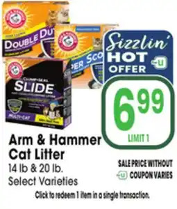 Jewel-Osco Arm & Hammer Cat Litter offer