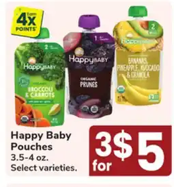 Jewel-Osco Happy Baby Pouches offer