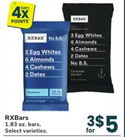Jewel-Osco RXBars offer