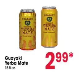 Jewel-Osco Guayaki Yerba Mate offer