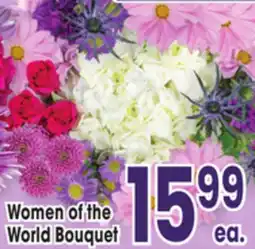 Jewel-Osco the Women of the World Bouquet offer