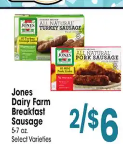 Jewel-Osco Jones Dairy Farm Breakfast Sausage offer