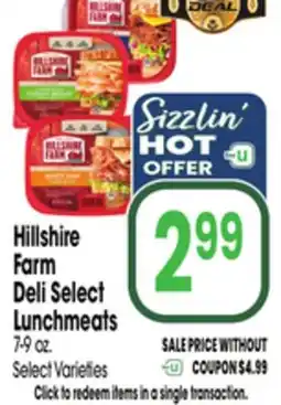 Jewel-Osco Hillshire Farm Deli Select Lunchmeats offer