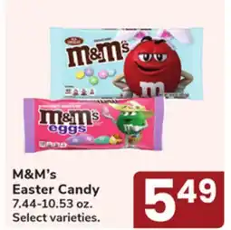 Jewel-Osco M & M's Easter Candy offer
