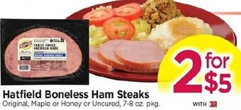 Tops Hatfield Boneless Ham Steaks offer