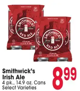 Jewel-Osco Smithwick's Irish Ale offer