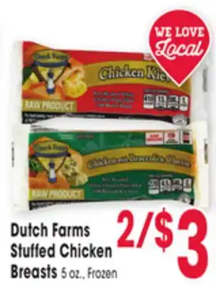 Jewel-Osco Dutch Farms Stuffed Chicken Breasts offer
