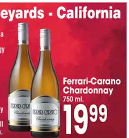 Jewel-Osco Ferrari-Carano Chardonnay offer