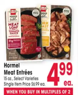 Jewel-Osco Hormel Meat Entrées offer