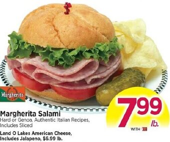 Tops Margherita Salami offer