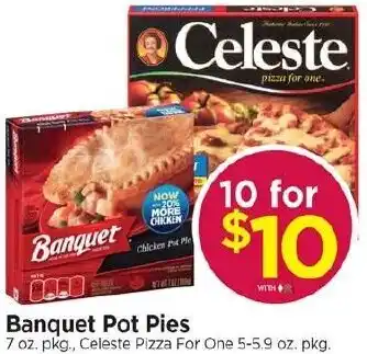 Tops Banquet Pot Pies 7oz offer