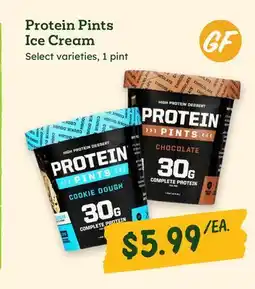 Sprouts Farmers Market Protein Pints Ice Cream offer