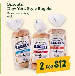 Sprouts Farmers Market Sprouts New York Style Bagels offer
